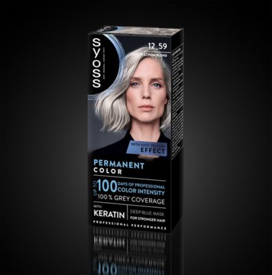 SYOSS Syoss Permanent Cool Color Haarfarbe 12,59 Rubin Platin Cen 1 Anwendung Kosmetik