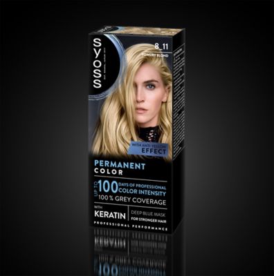 Syoss Permanent Color 8,11 Rubio Claro permanente Haarfarbe Packung