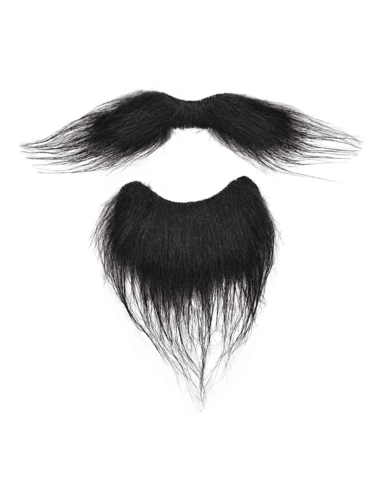 Rubies Beard + Tash Set Black Beards and Moustaches