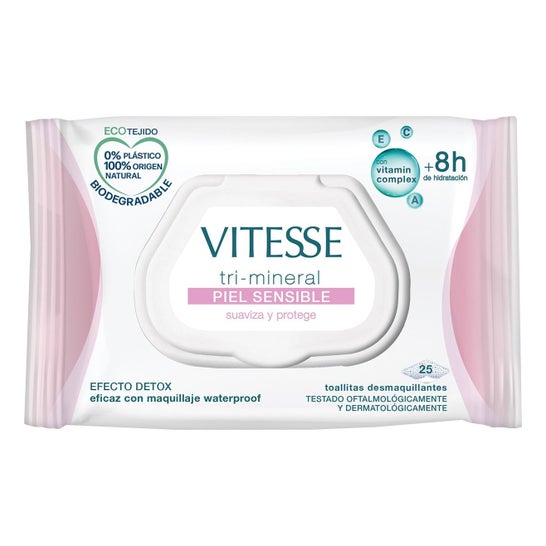 VITESSE VITESSE Sensitive Reinigungstücher 25 Stück Kosmetik
