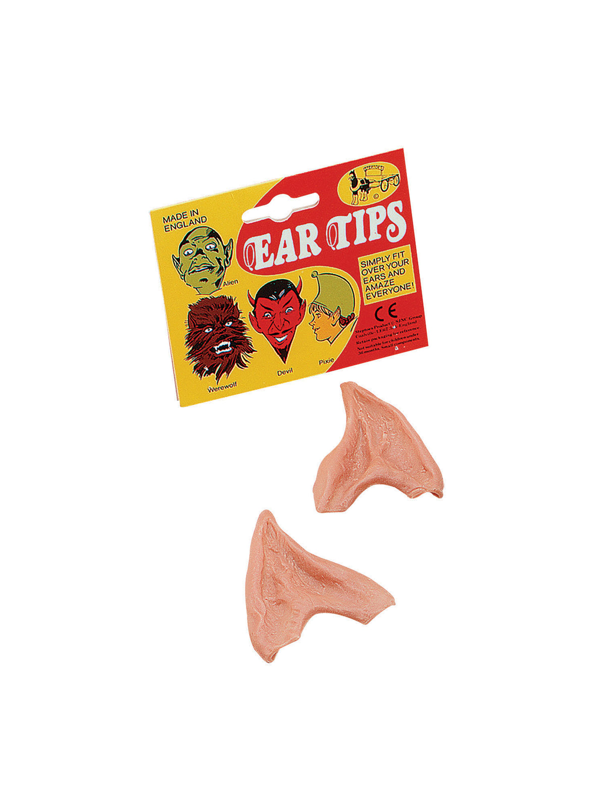 Rubies Ear Tips. Vinyl, Flesh (Box = 12dz) Misc Disguise