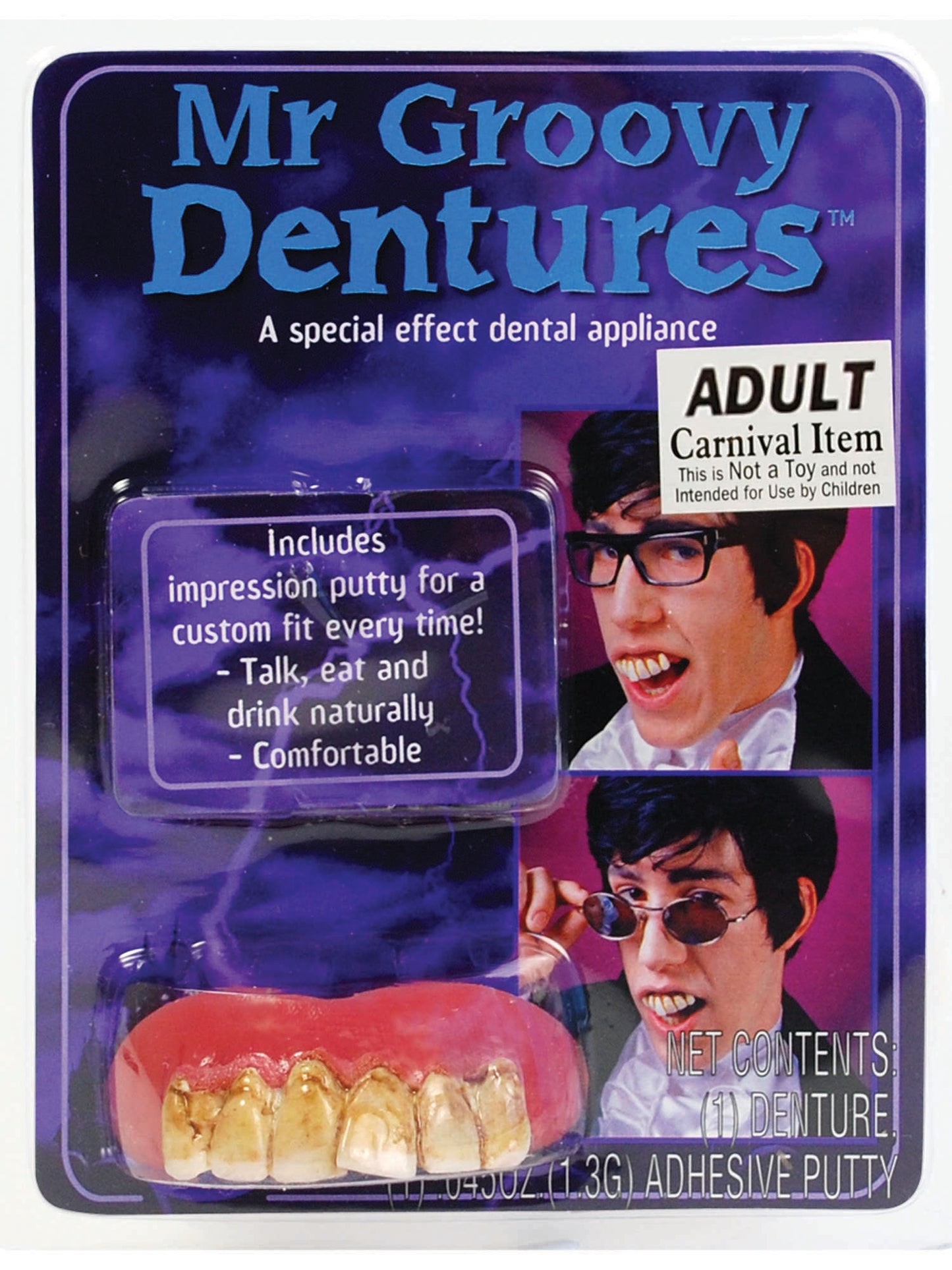 Rubies Rubies Mr Groovy Teeth Costume and Disguise Sets