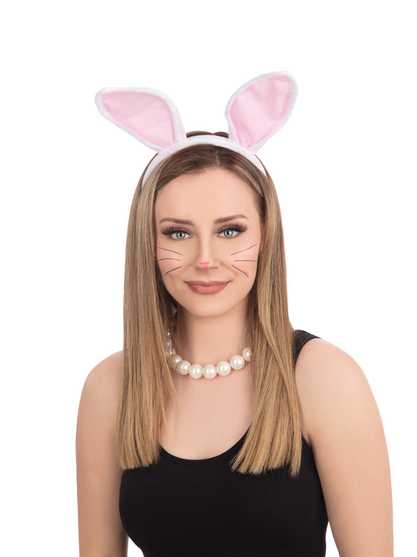 Rubies Rubies Bunny Ears On Headband Headpieces and Headbands