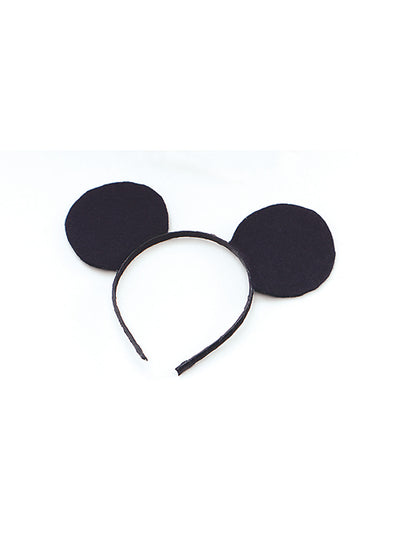 Rubies Ears Mouse Black Felt /H'Band Disguise Kits