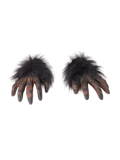 Rubies Rubies Brown Hairy Hands Gloves