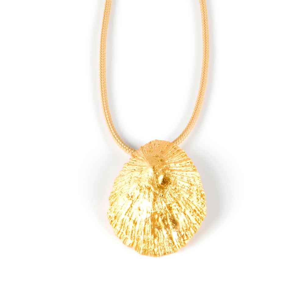 CALOBRA COOL BEIGE necklace #gold glitter 1 u