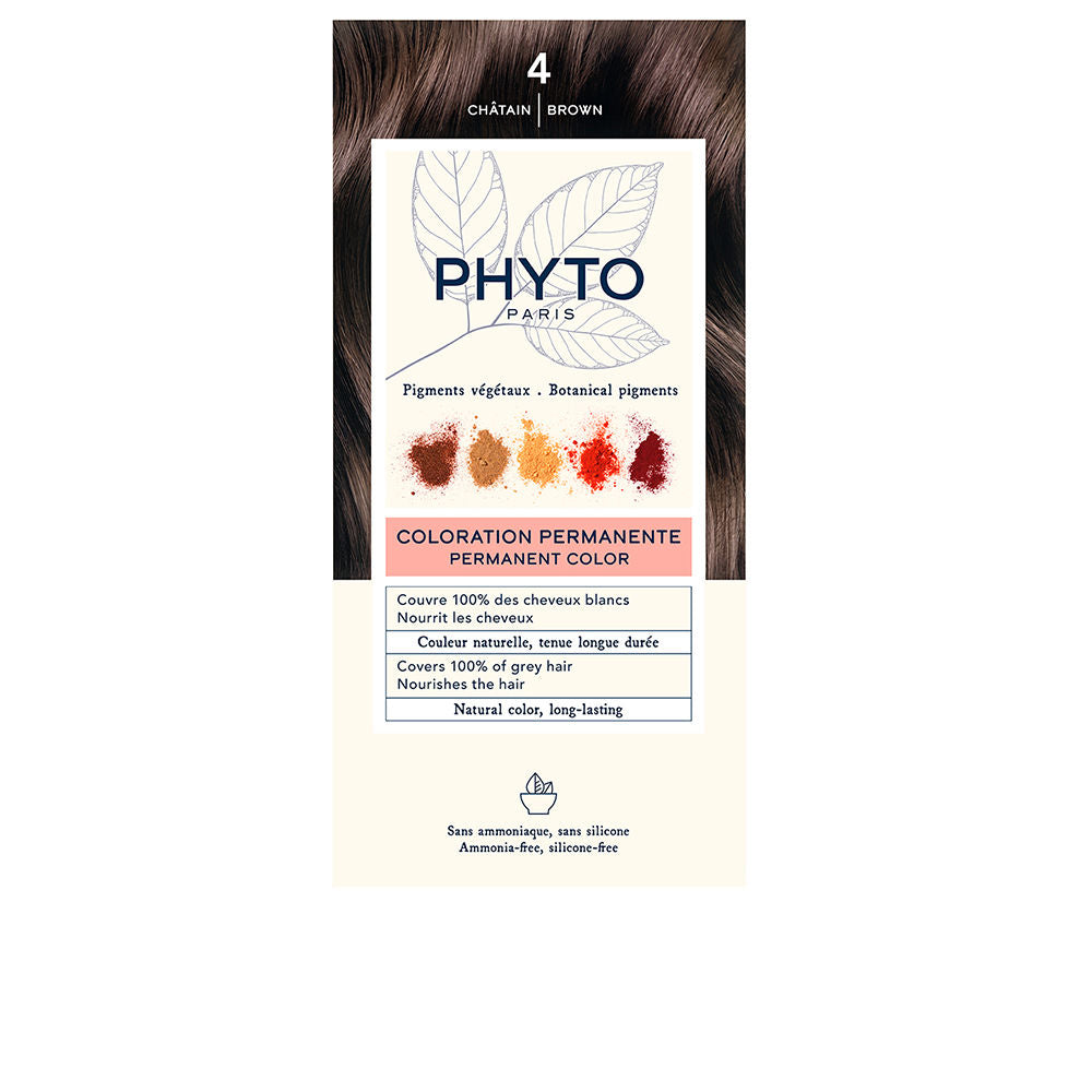 PHYTOCOLOR #4-castaño 4 u