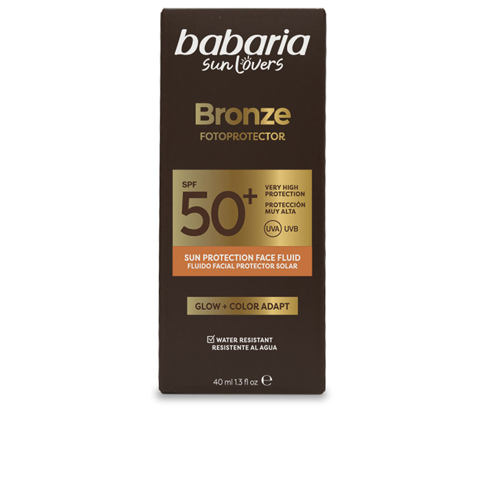 SUN LOVERS BRONZE fluido solar facial SPF50+ 40 ml
