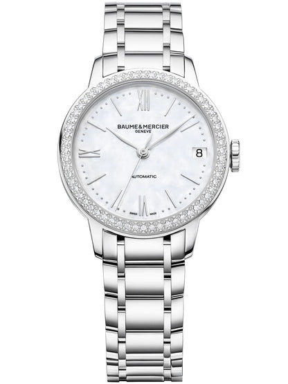 BAUME&MERCIER BAUME & MERCIER Classima W-Diamonds Luxusuhr – Seitenansicht