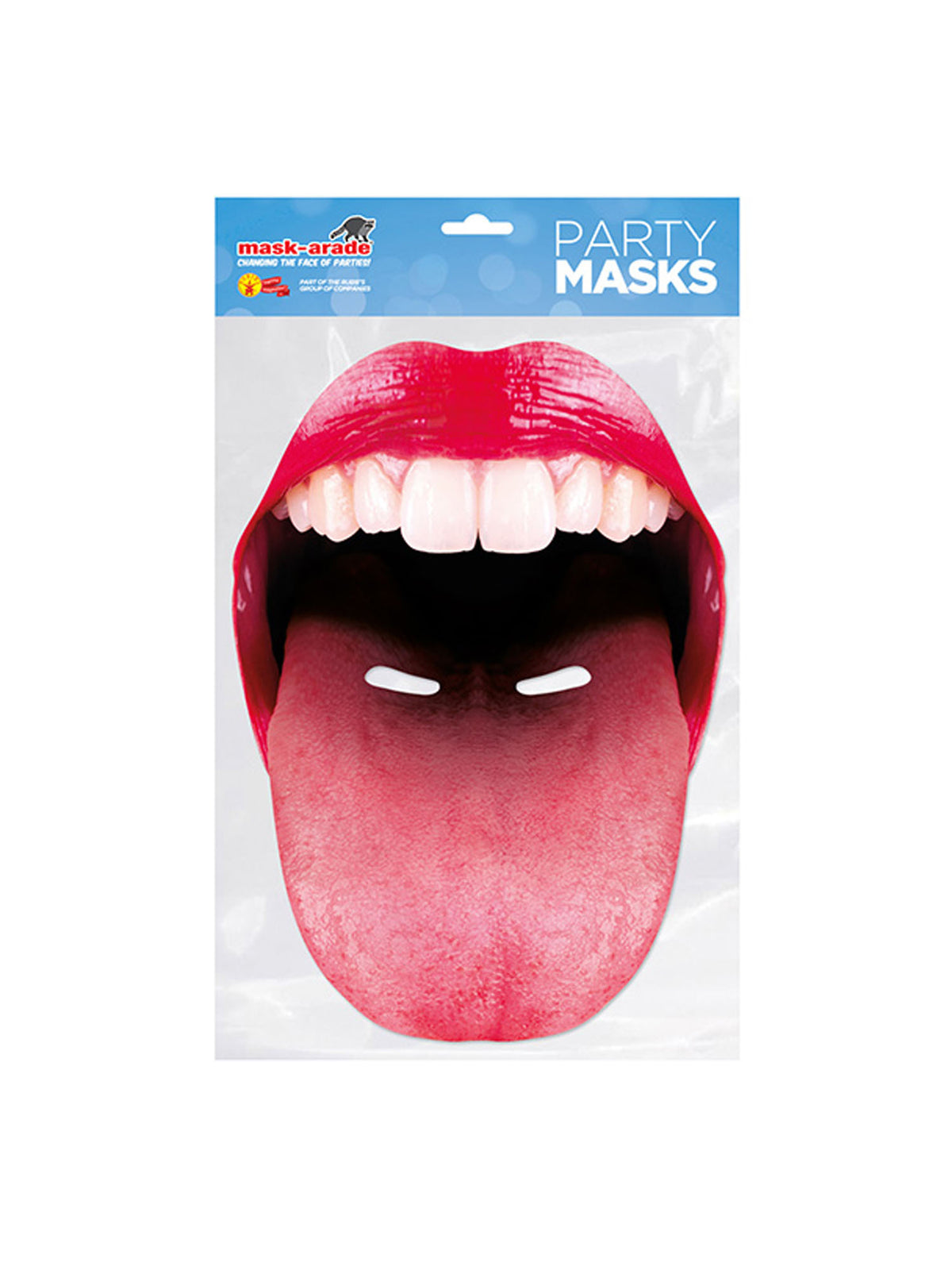 Rubies Mouth Tongue Maske mit Mund-und-Zunge-Motiv – Detailansicht