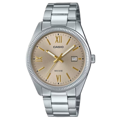 CASIO COLLECTION & VINTAGE CASIO Collection MTP-1302DD-9AVDF Date Uhr Bronze – Produktansicht