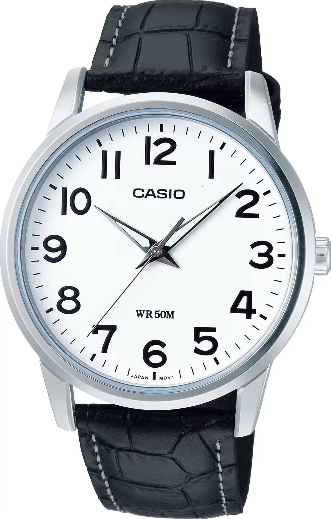CASIO COLLECTION & VINTAGE Casio MTP-1303L-7BVDF Armbanduhr mit weissem Zifferblatt – Produktansicht