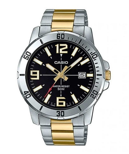 CASIO COLLECTION & VINTAGE Casio Sport Collection Diver 50M Two Tones Black Armbanduhr – Produktansicht
