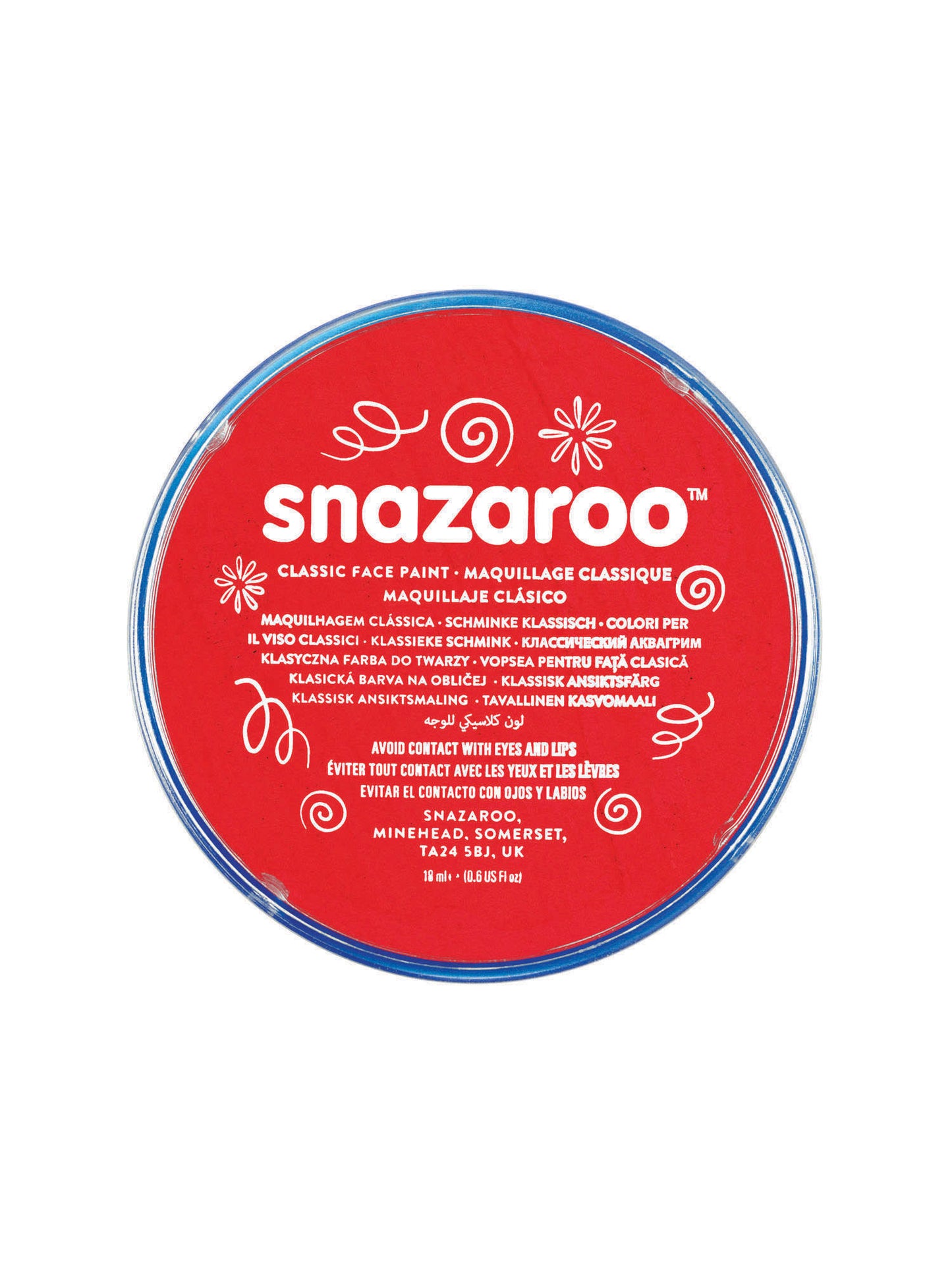 Rubies Rubies Snazaroo Red 5 Pack Schminke