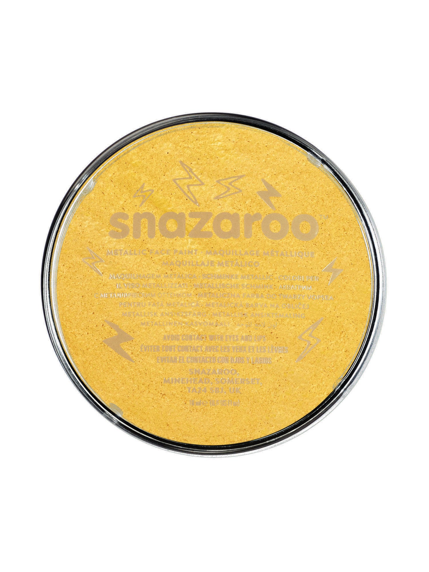 Rubies Rubies Snazaroo Gold (5 Pack) Schminke