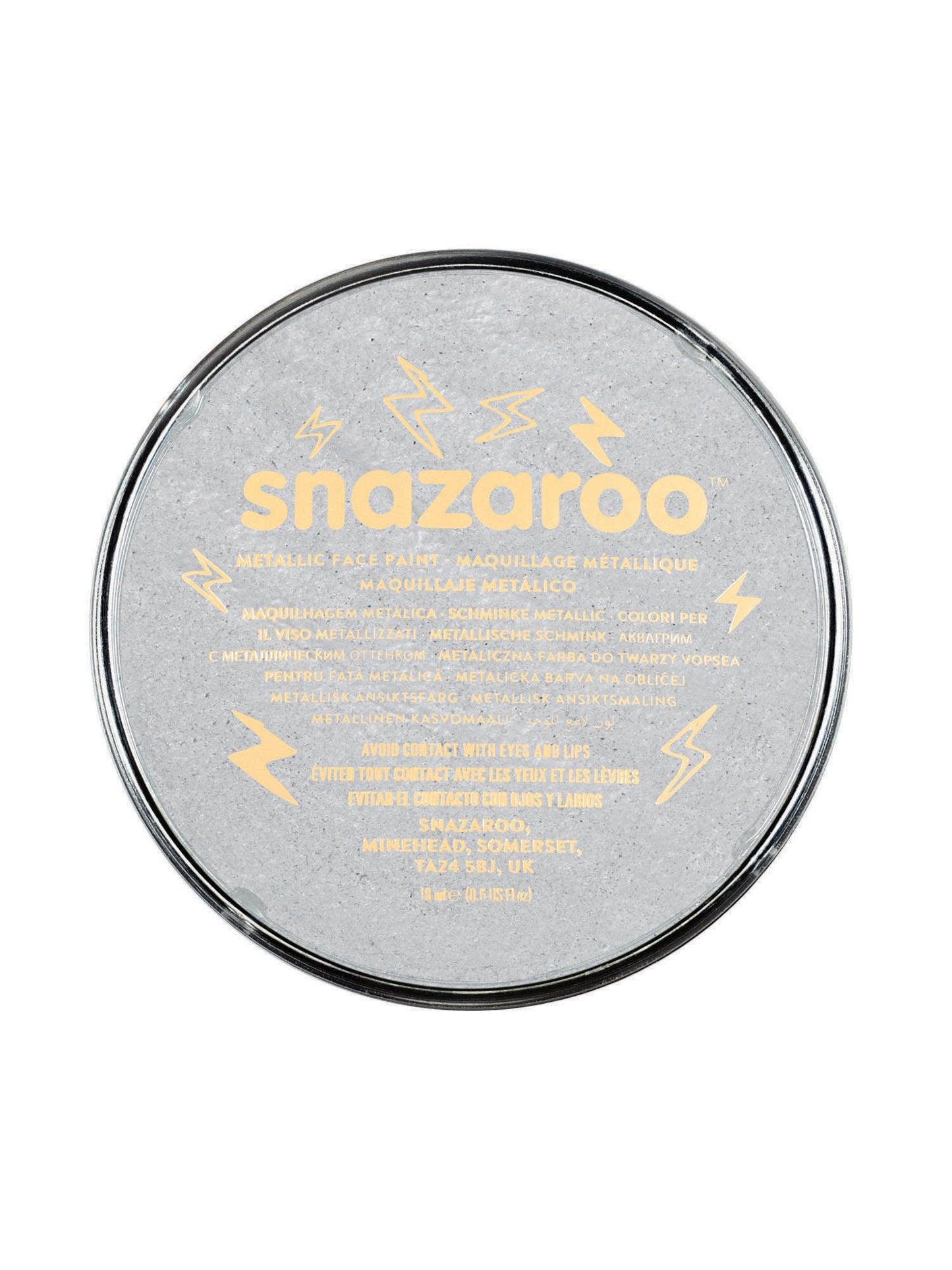 Rubies Snazaroo Silver Schminke 5er-Pack – Produktansicht