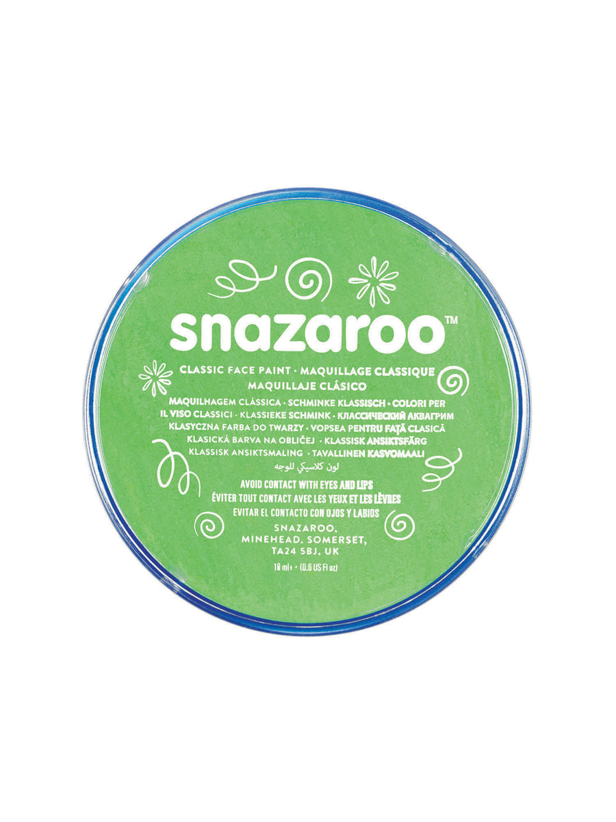 Snazaroo Lime Green 433 Schminke 5er-Pack von Rubies – Produktansicht
