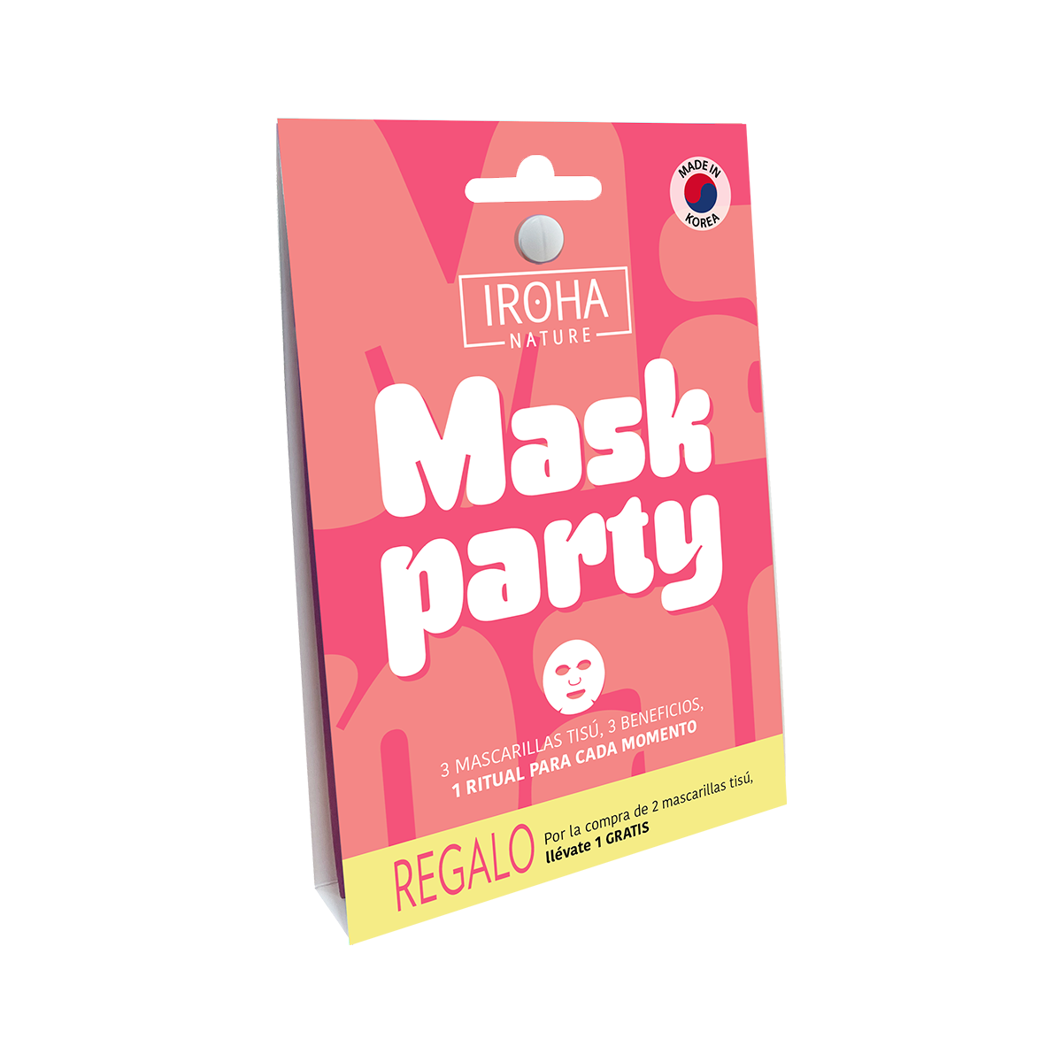 IROHA NATURE Iroha Nature Mask Party Estuche 3 Piezas Kosmetik