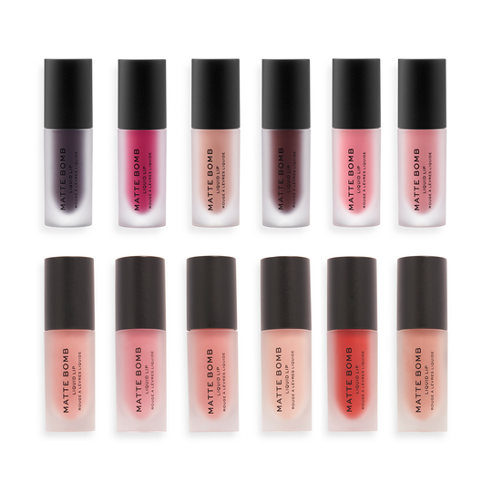 REVOLUTION MAKE UP REVOLUTION MAKE UP Matte Bomb Liquid Lip Nude Charm 4,60 ml flüssiger Lippenstift matt Make-up