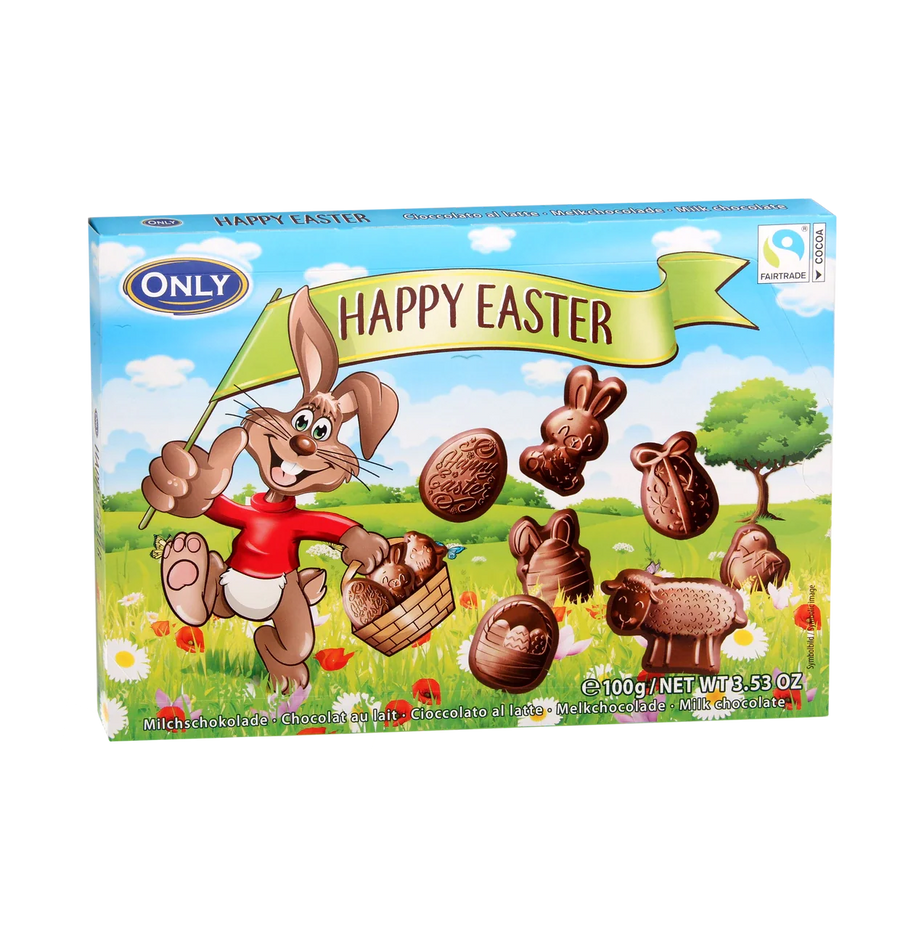 Only Milchschokolade Happy Easter Figuren 100 g