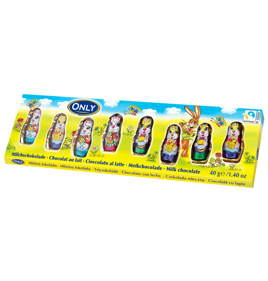 Only Milchschokolade Osterhasen 40 g (8x5g)