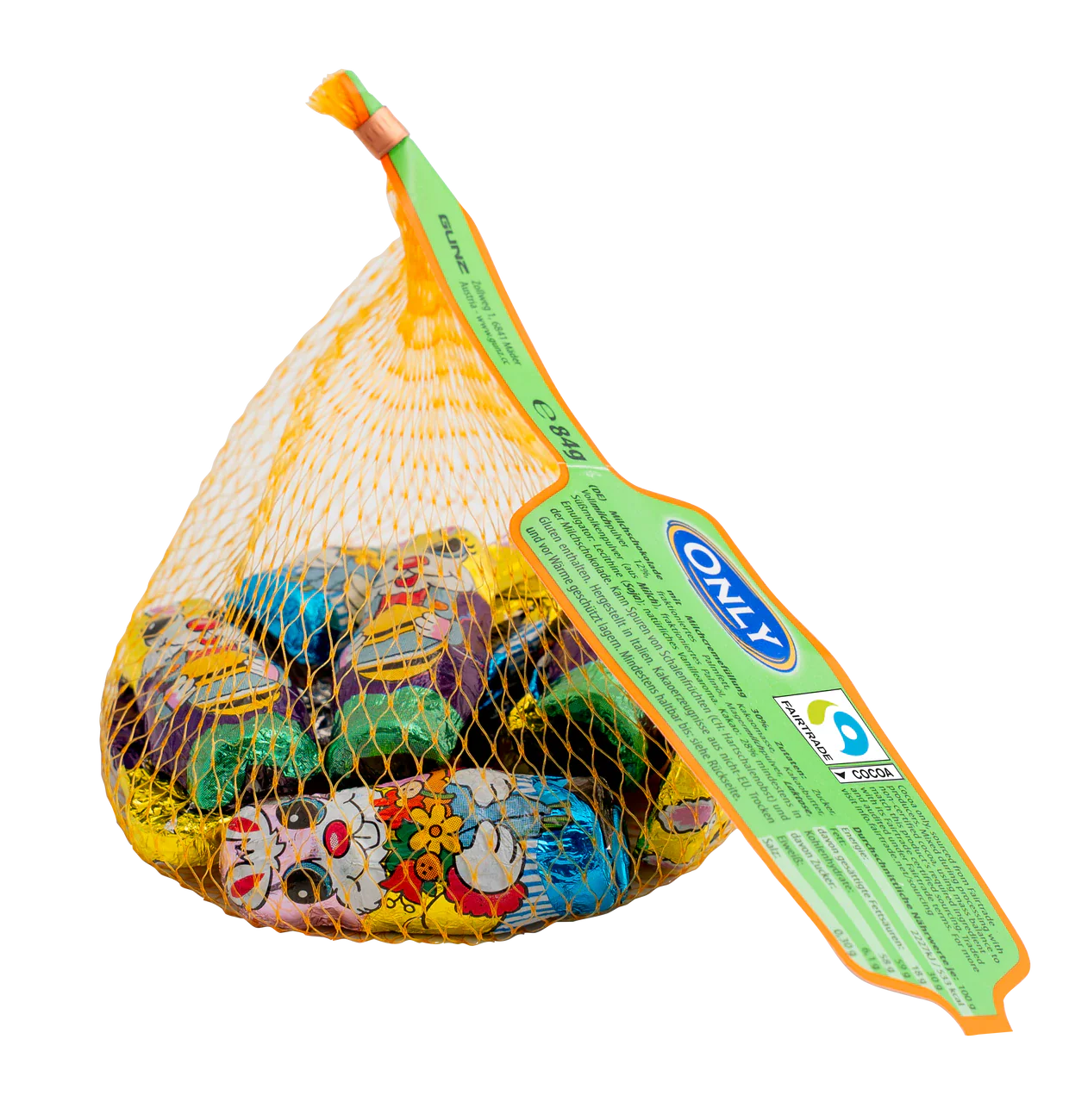 Milchschokolade Osterhasen mit Milchcremefüllung 84g