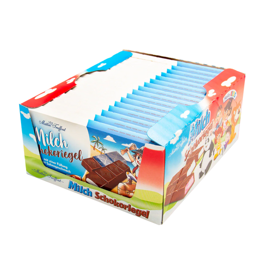 Milchschokolade mit Sahnecremefüllung 8 Riegel 100g