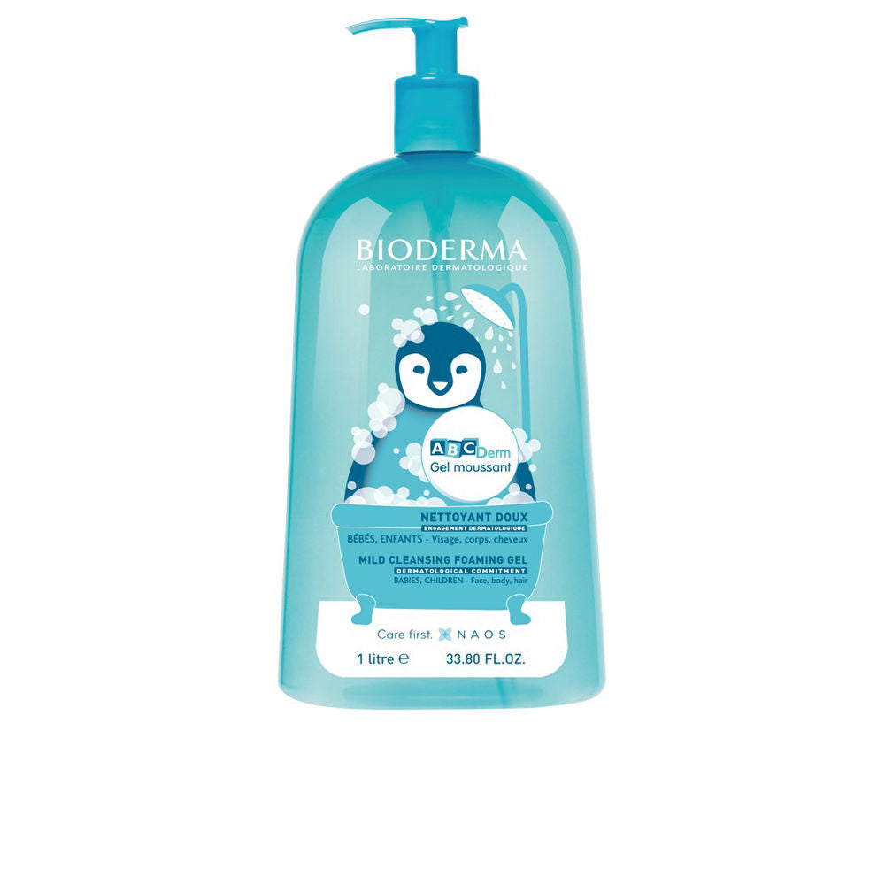 ABCDERM gel moussant gel de ducha para toda la familia 1000 ml