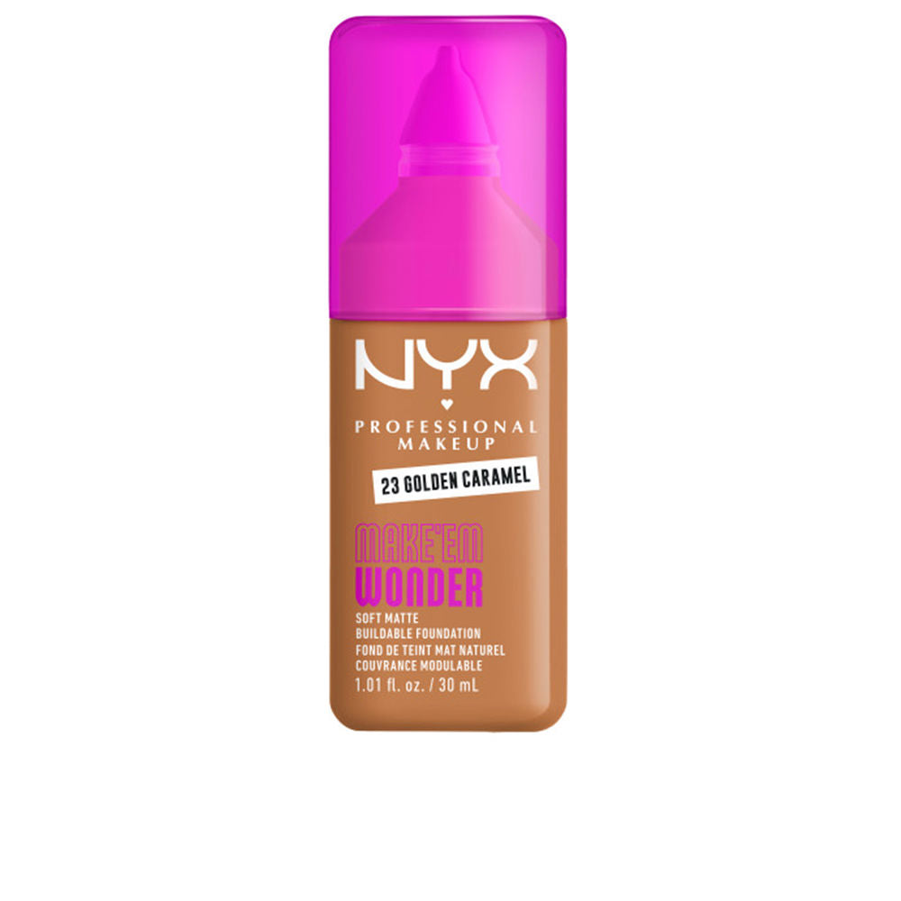 MAKE'EM WONDER foundation #23-Golden Caramel 30 ml