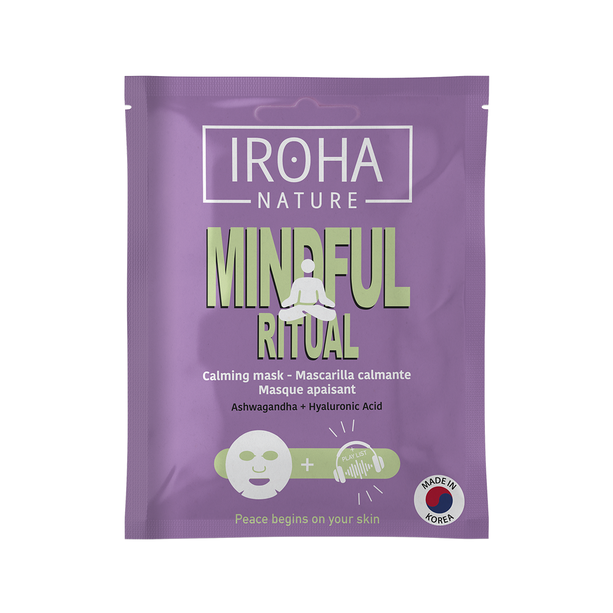 IROHA NATURE Iroha Nature Mindful Ritual Mascarilla Facial 1 U Kosmetik