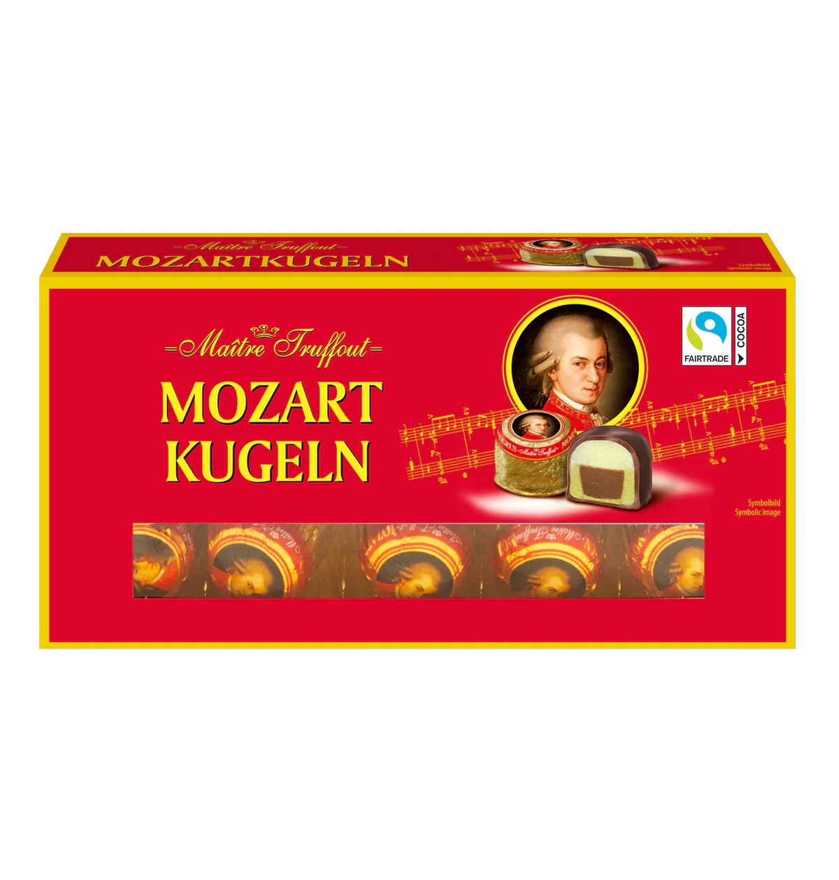 Maître Truffout Mozartkugeln 200 g Runde Versuchung - Mozartkugeln von Maître Truffout