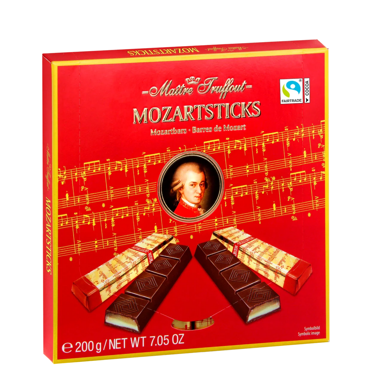 Maître Truffout Mozartsticks 200 g süsse Versuchung – Mozart Sticks von Maître Truffout