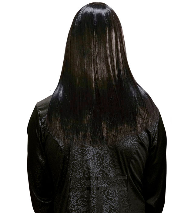 Schwarze Dream Hair Perücke Viktor in farbiger Verpackung