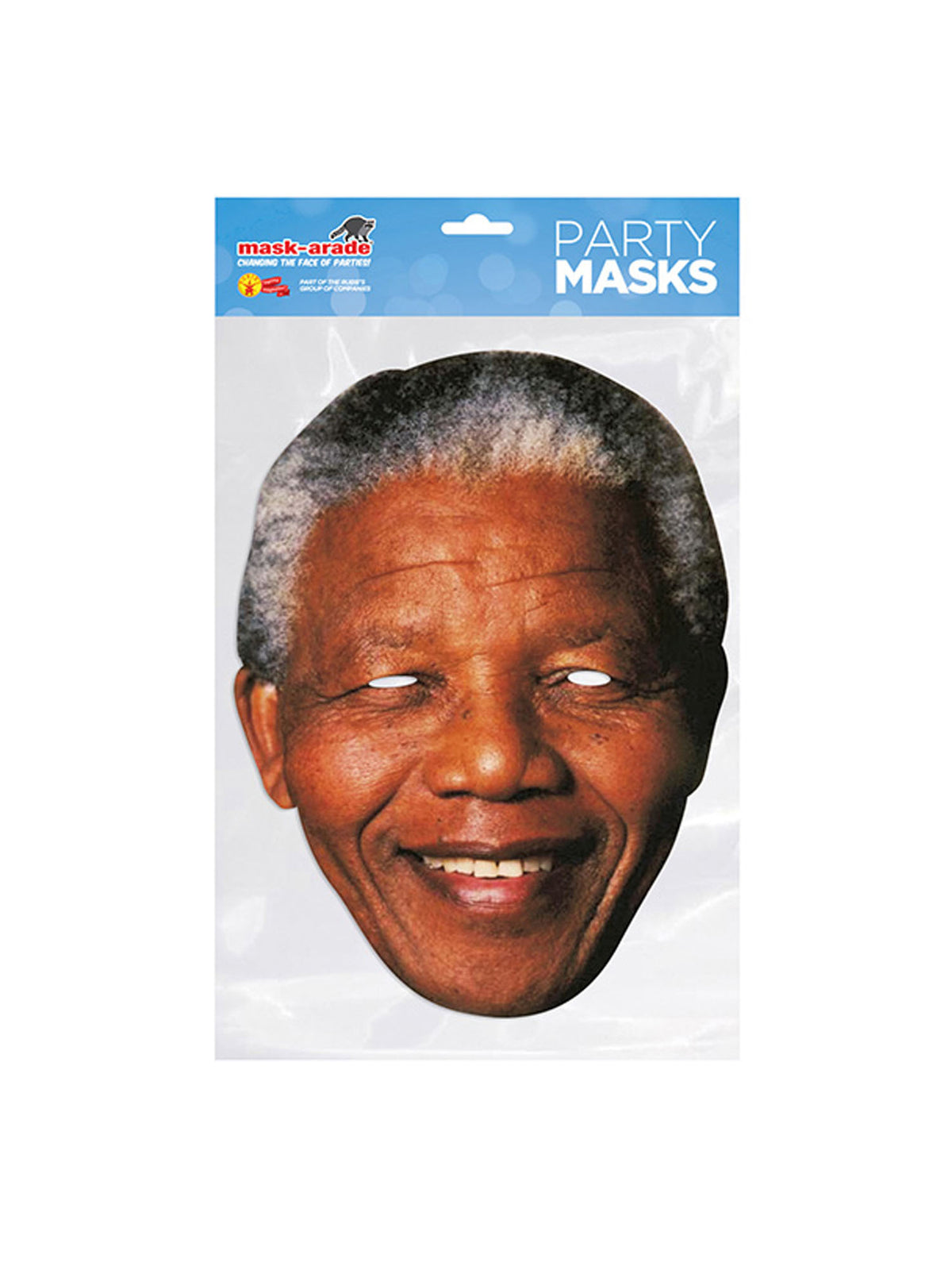 Rubies Nelson Mandela Celebrity Face Mask Maske