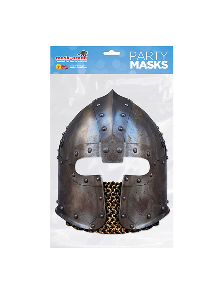 Rubies Norman Helmet Heritage Maske – Detailansicht