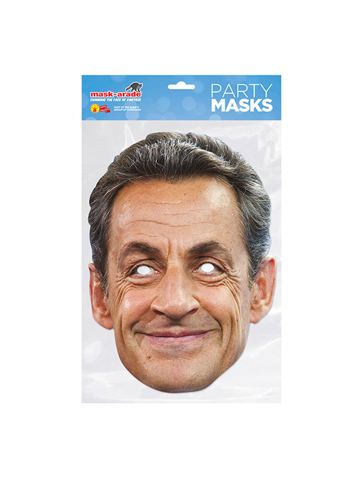 Rubies NICOLAS SARKOZY CELEBRITY FACE Maske