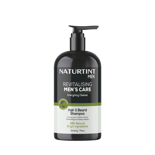 NATURTINT NATURTINT Revitalising Men's Care Shampoo für Haar und Bart 500 ml Reinigung Haarfarbe