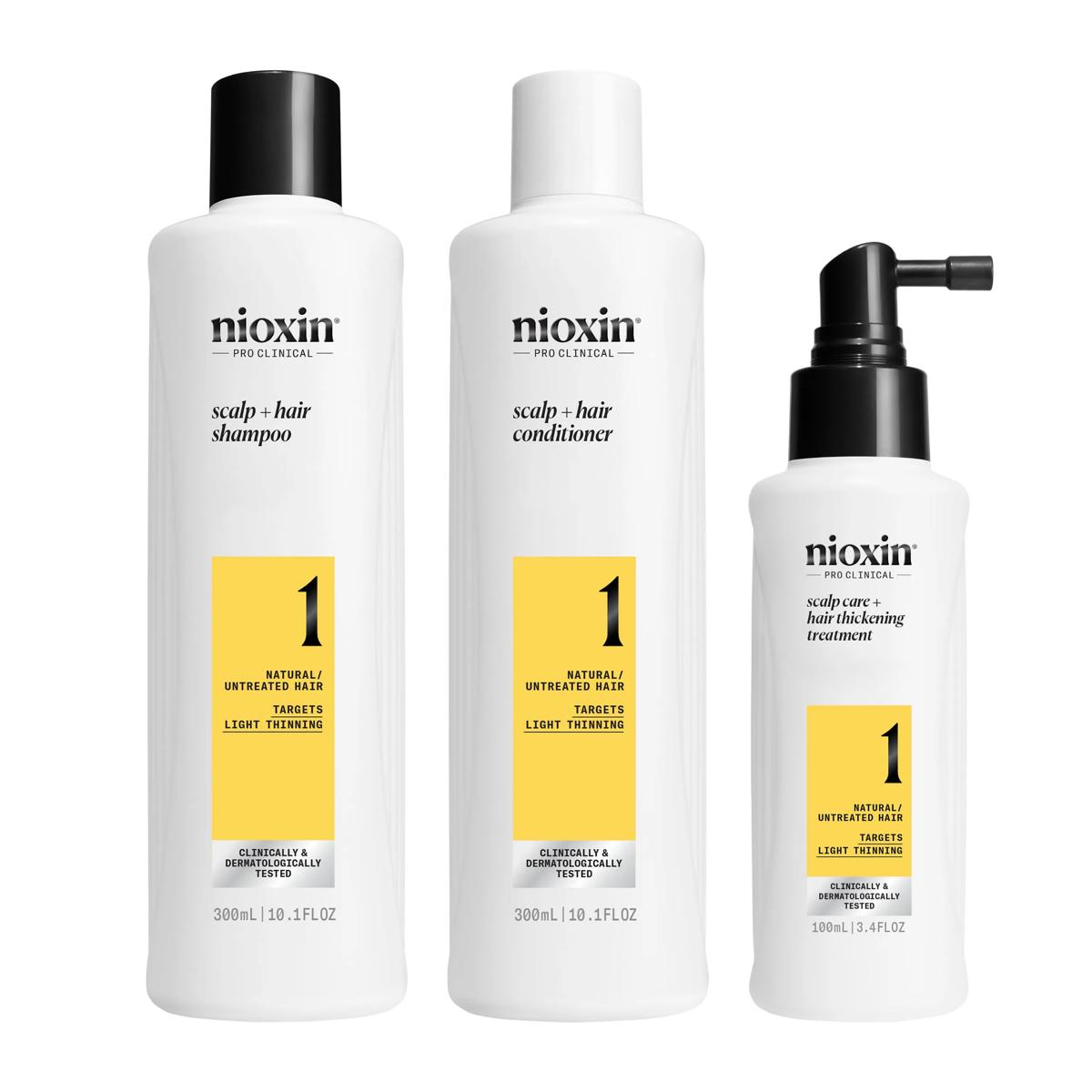 NIOXIN NIOXIN Sistema 1 Shampoo für natürliches Haar mit leichtem Schwund 300 ml Kosmetik