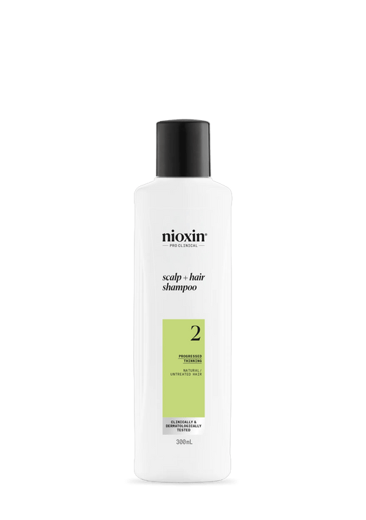 NIOXIN NIOXIN Sistema 2 Shampoo für natürliches Haar mit fortgeschrittenem Schwächegrad 1000 ml Kosmetik