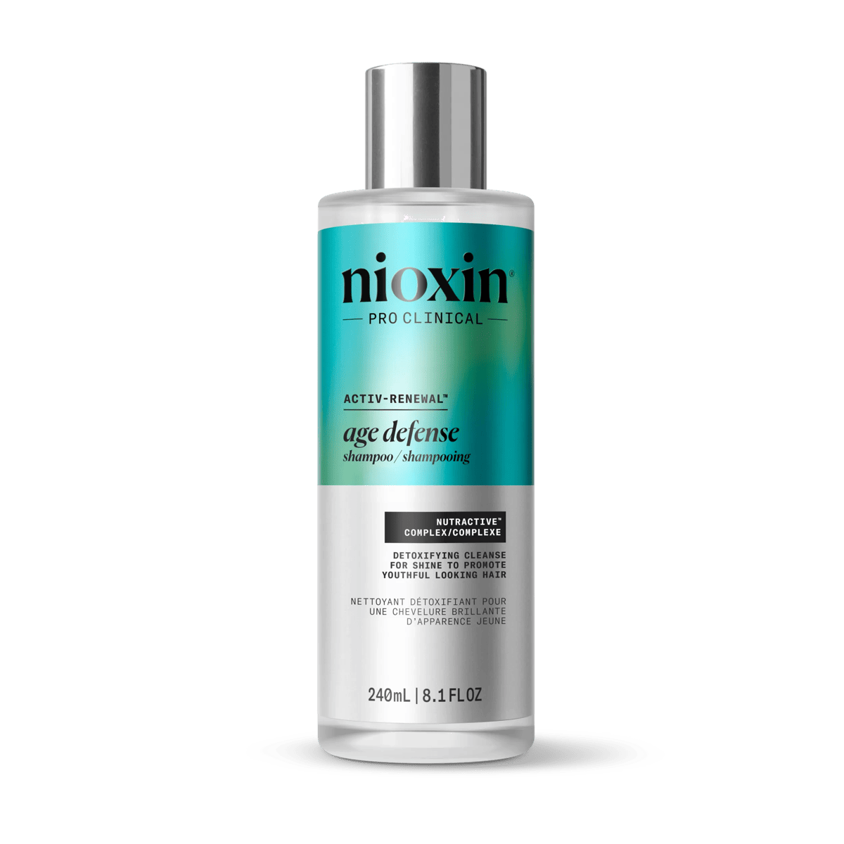 NIOXIN NIOXIN Age Defense Anti-Aging Shampoo mit Niacinamid 240 ml zur Kopfhautreinigung Kosmetik