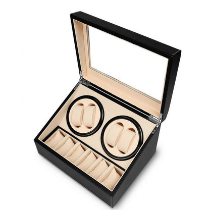 WATCH-WINDER Uhrenbeweger mit Uhrenbox 36 × 29,5 × 25,5 cm – Produktansicht