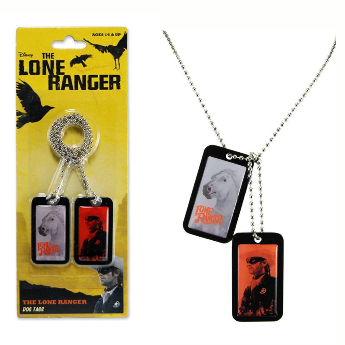 Rubies The Lone Ranger Dog Tags als Kostümzubehör