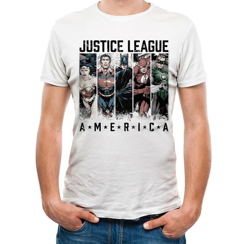 Rubies Justice League (DC) Justice League America T-Shirt T-Shirts für Unisex