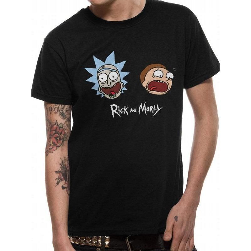 Rubies Rick And Morty Heads Unisex T-Shirt T-Shirts