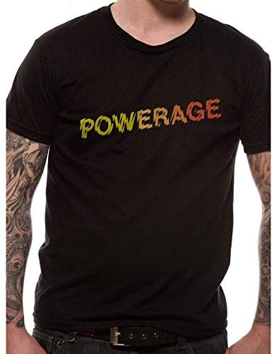 Rubies Ac/Dc Powerage Logo T-Shirt T-Shirts für Unisex