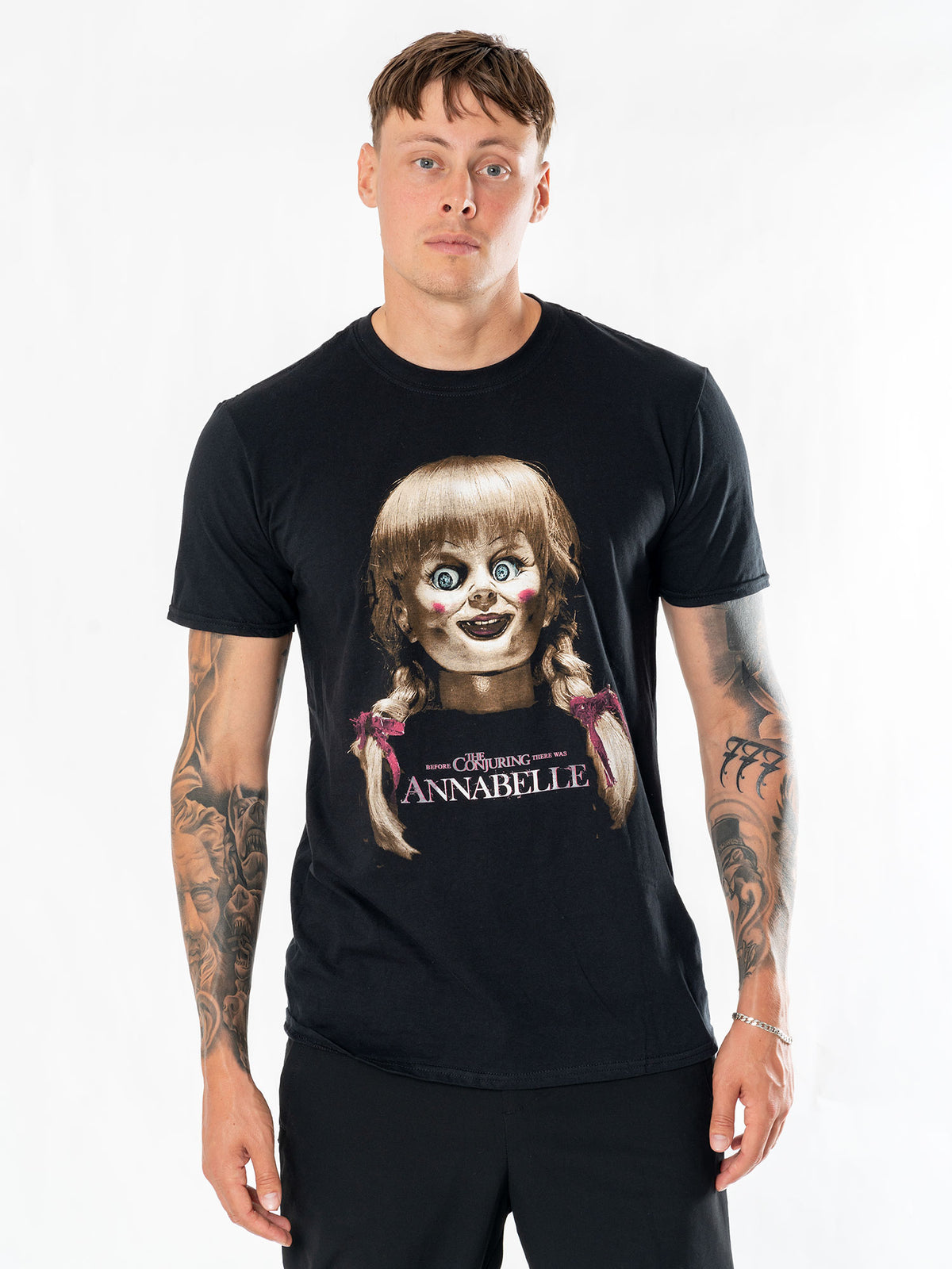 Rubies Annabelle Scary Face T-Shirt T-Shirts für Unisex