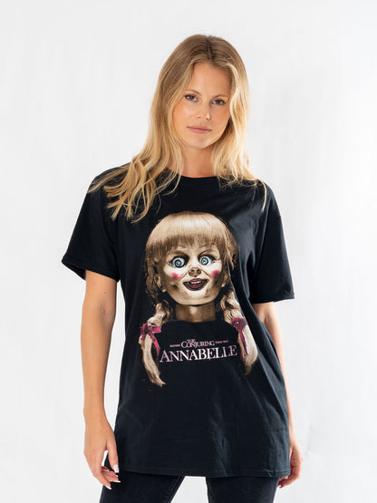 Rubies Annabelle Scary Face T-Shirt T-Shirts für Unisex