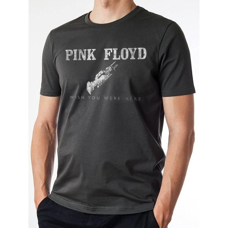 Rubies Pink Floyd Wish You Were Here Logo Unisex T-Shirt T-Shirts