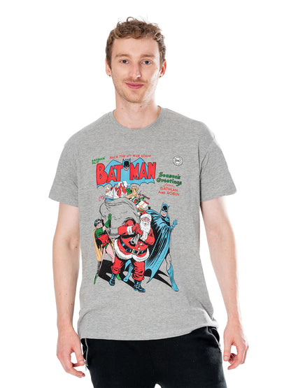 Rubies Batman (DC) Batman Seasons Greetings Unisex T-Shirt T-Shirts
