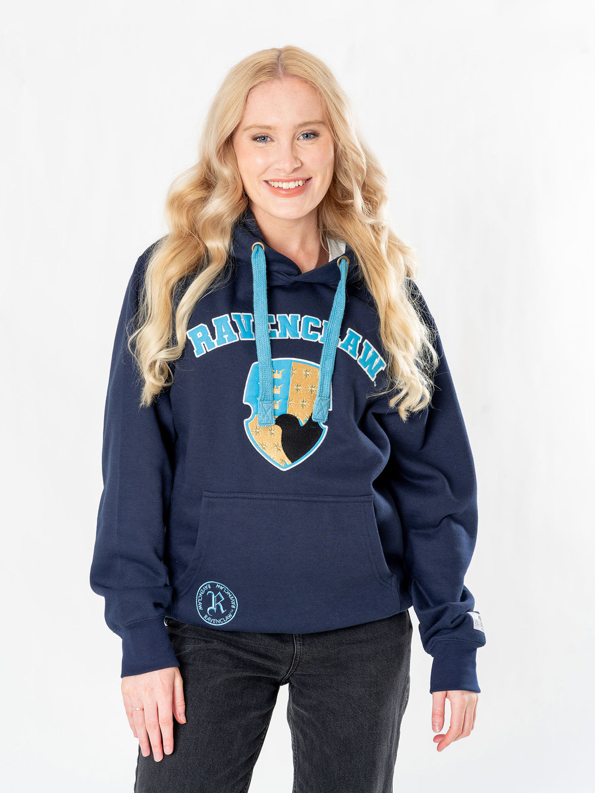 Rubies Harry Potter Ravenclaw Deluxe Hoodie für Erwachsene – Detailansicht